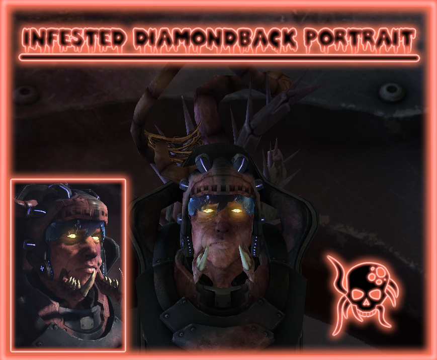 Infested Diamondback Portrait