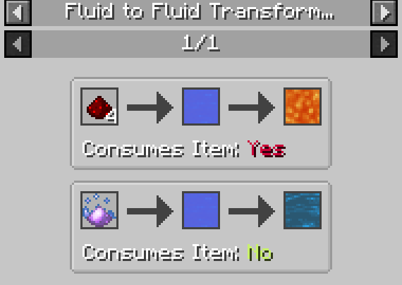 Fluid to Item