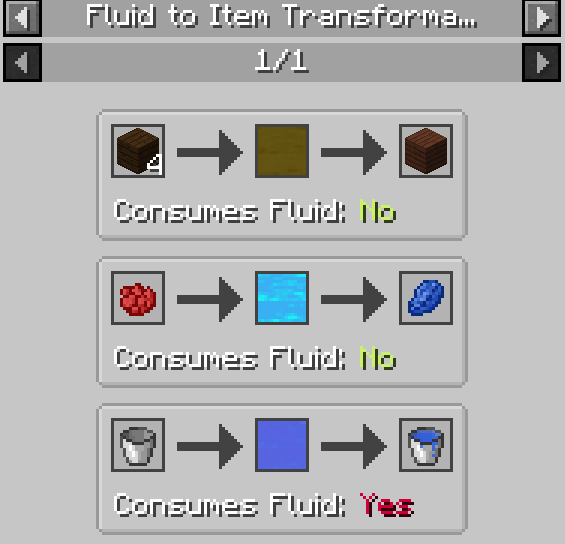 Fluid to Item