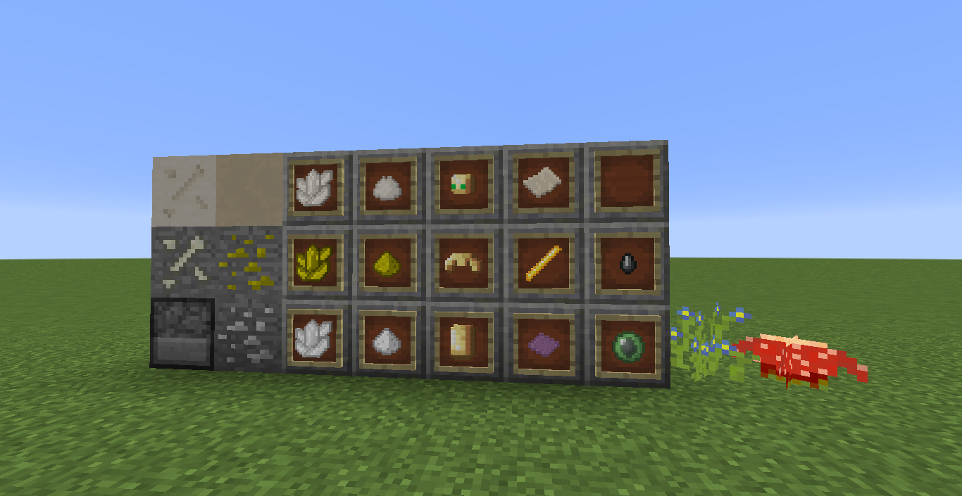 blocks and items in v1.3.0