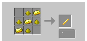 recipe for the covered gold rod