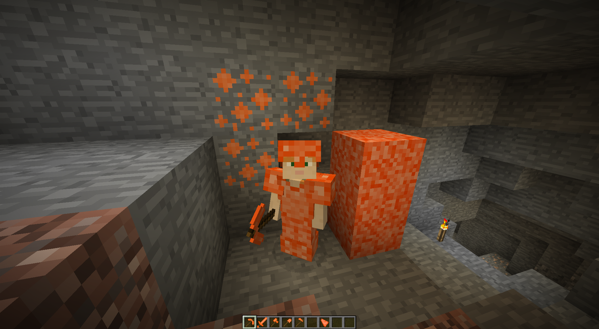 Tangerine Items and Blocks