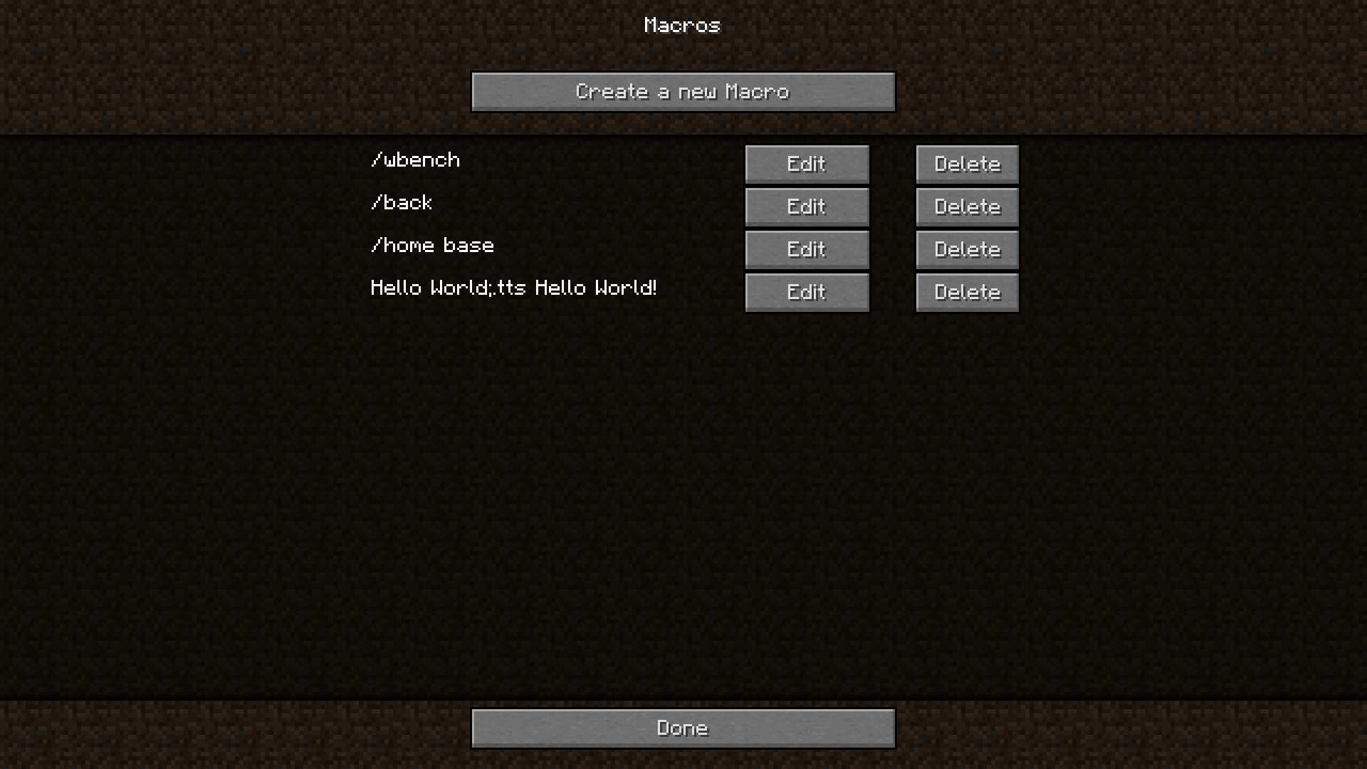Simple Macros - Minecraft Mods - CurseForge