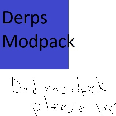 Official modpack banner for Derp's modpack