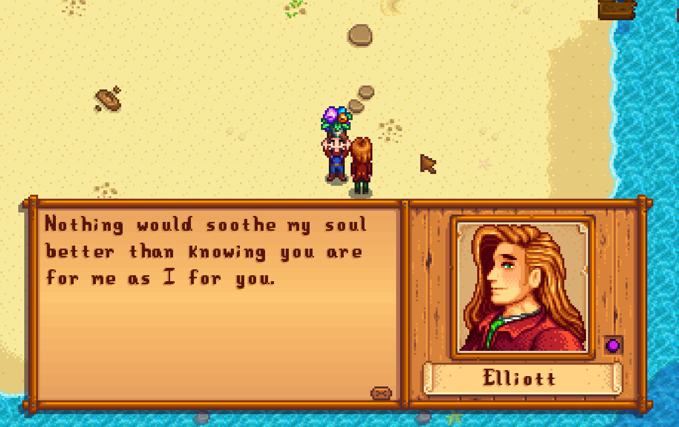 Elliott's Elegant Acceptance