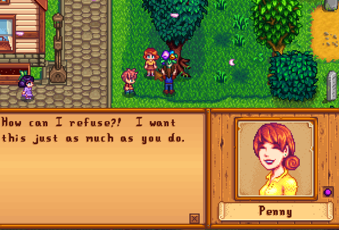 Penny wants to be with you too