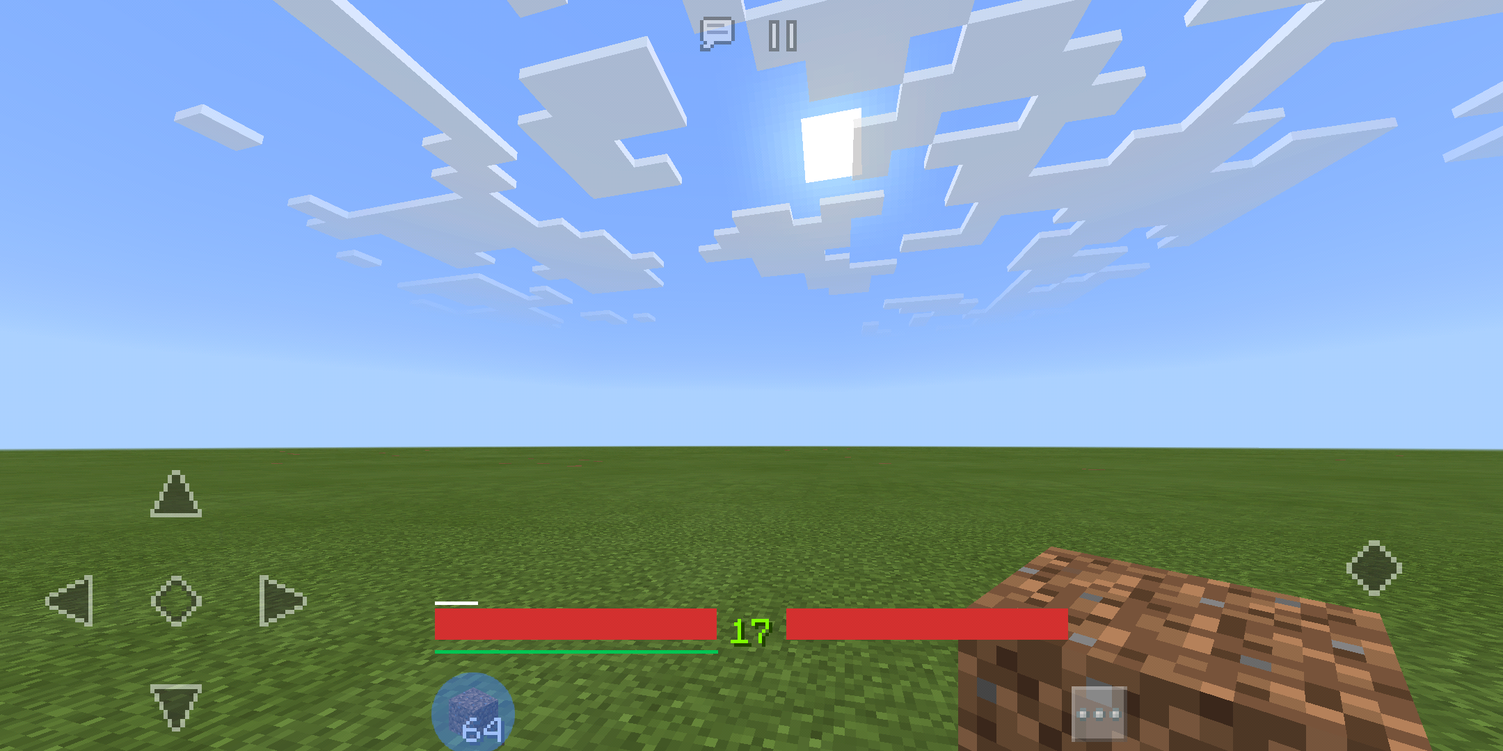 Minecraft hud