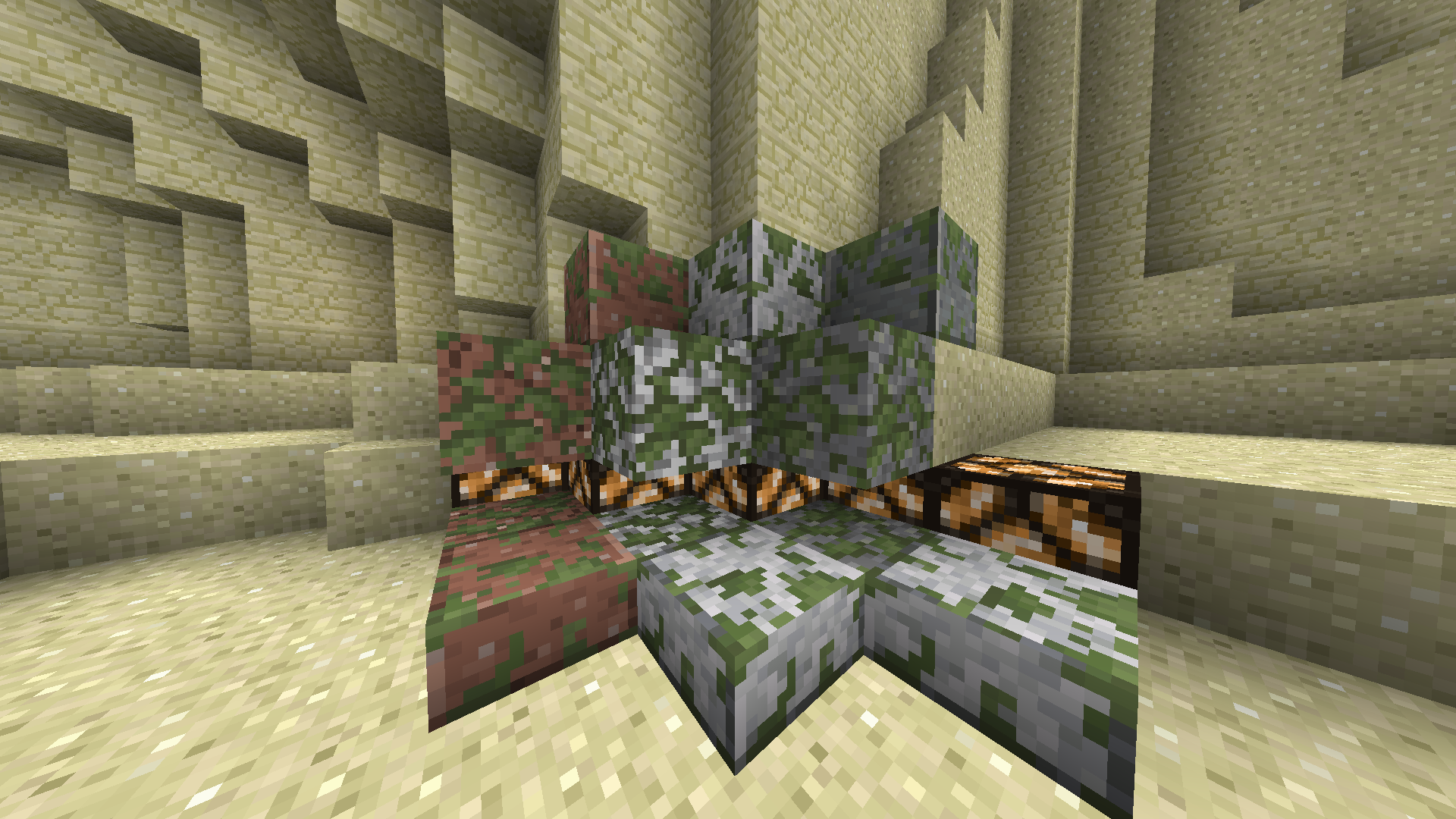 Stone Mossy Variants with slabs!