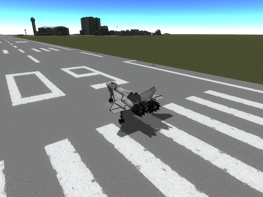 On KSC runway