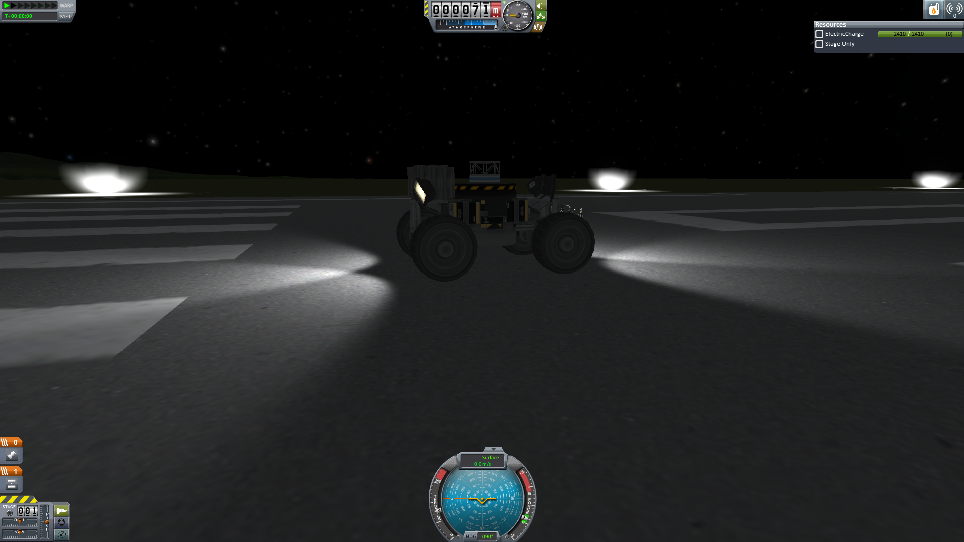 Rover Night Testing