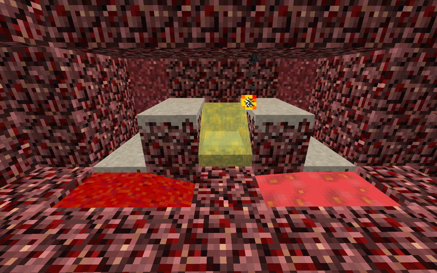 Nether generated blocks