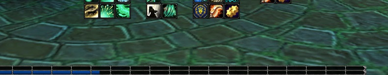 XP/Rep bars are still visible even with Blizzard's bars hidden