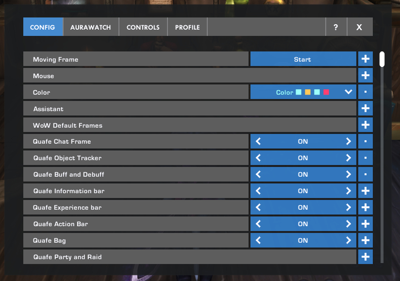 Config Frame