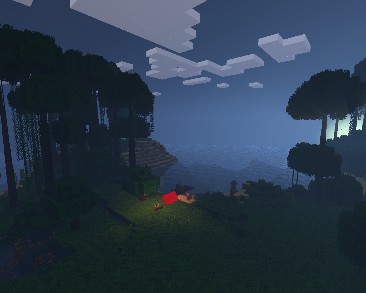 Evening in my camp
