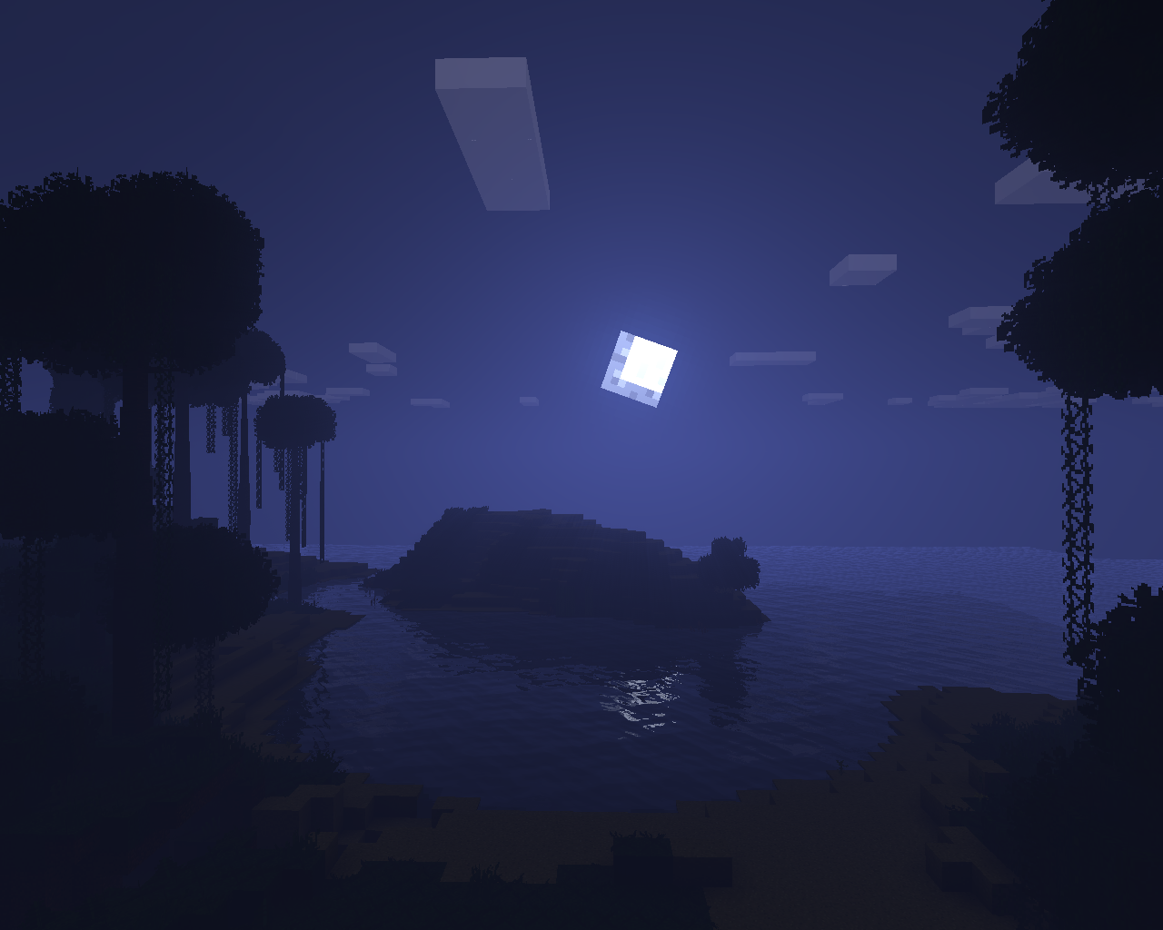Night at the beach