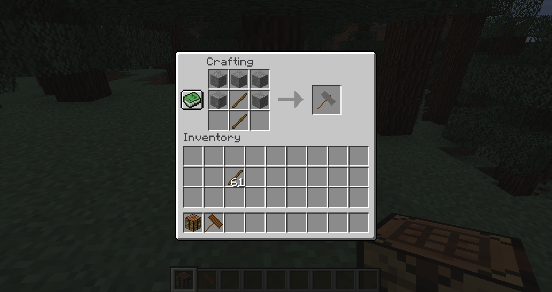 stone hammer craft