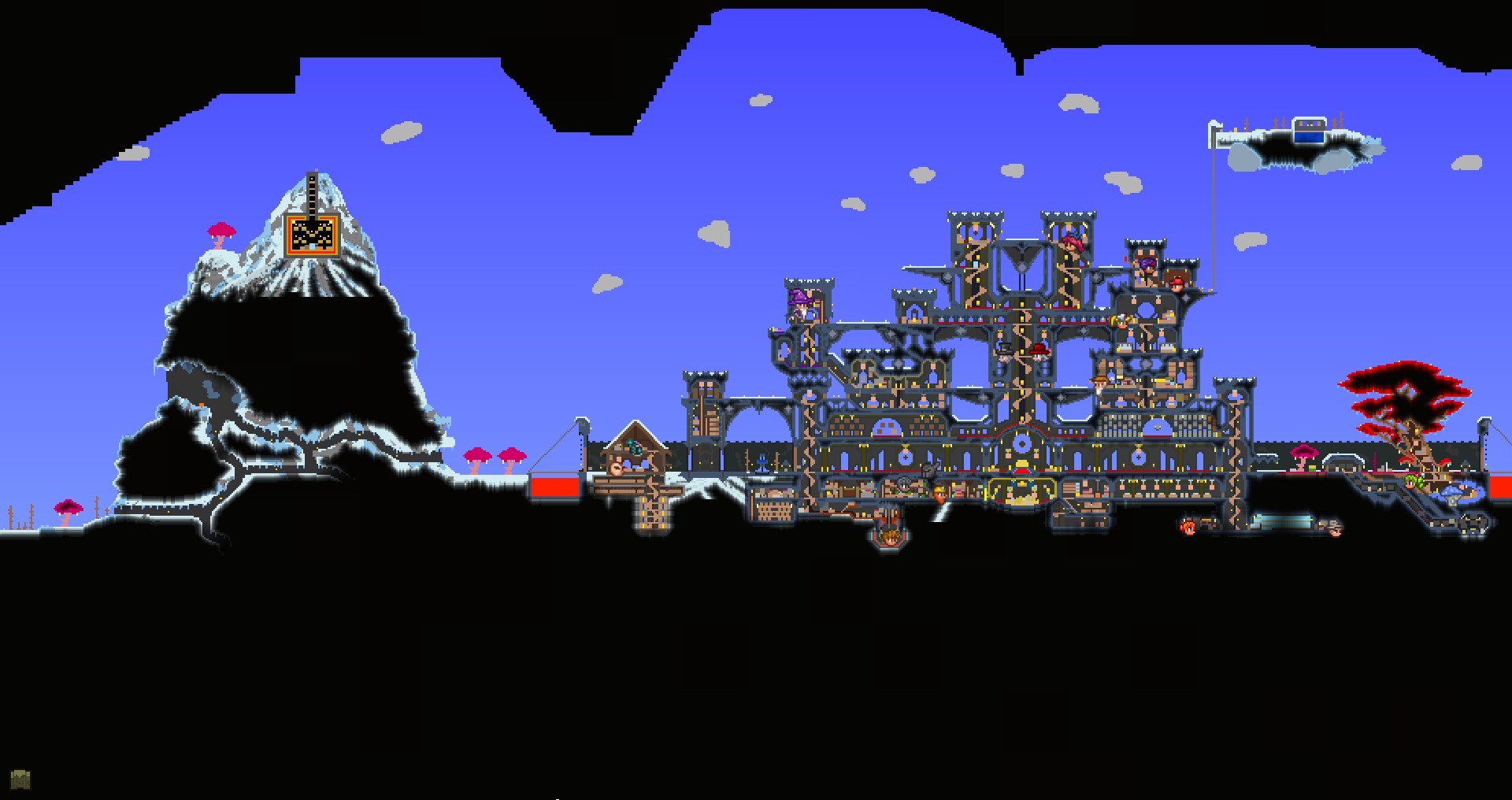 Boss World Arena - Terraria Maps - CurseForge