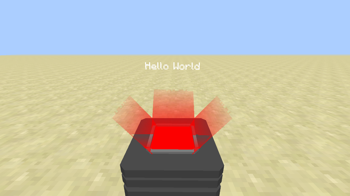 HoloProjector - Text Mode