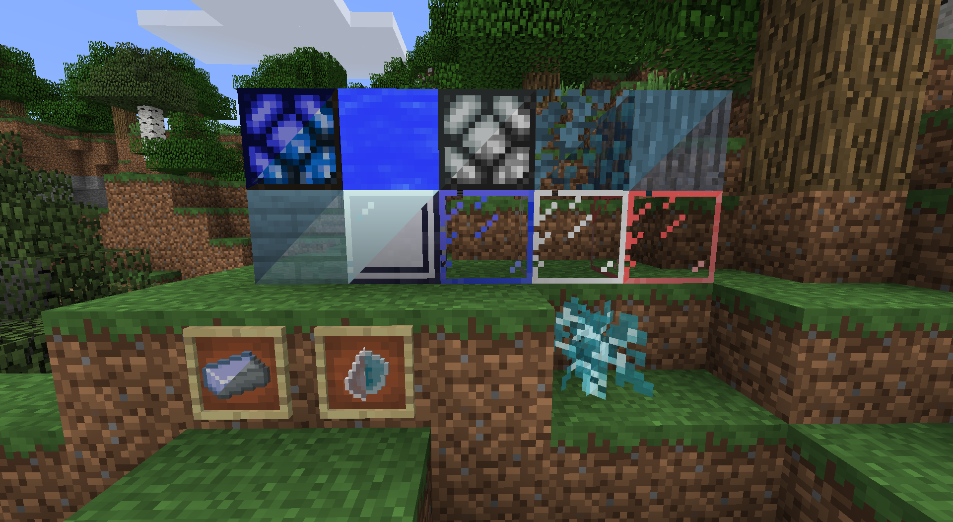 Part of every block is before and another part is after.