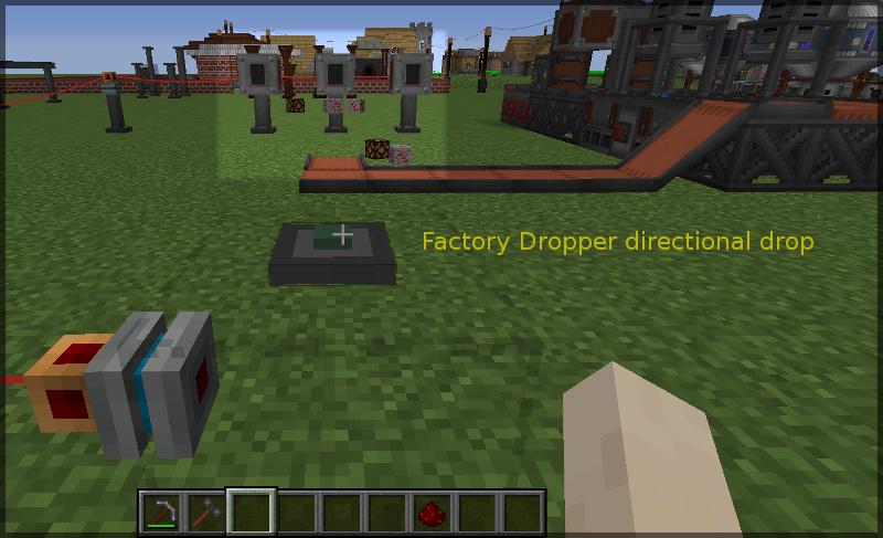 Factory dropper directional drop