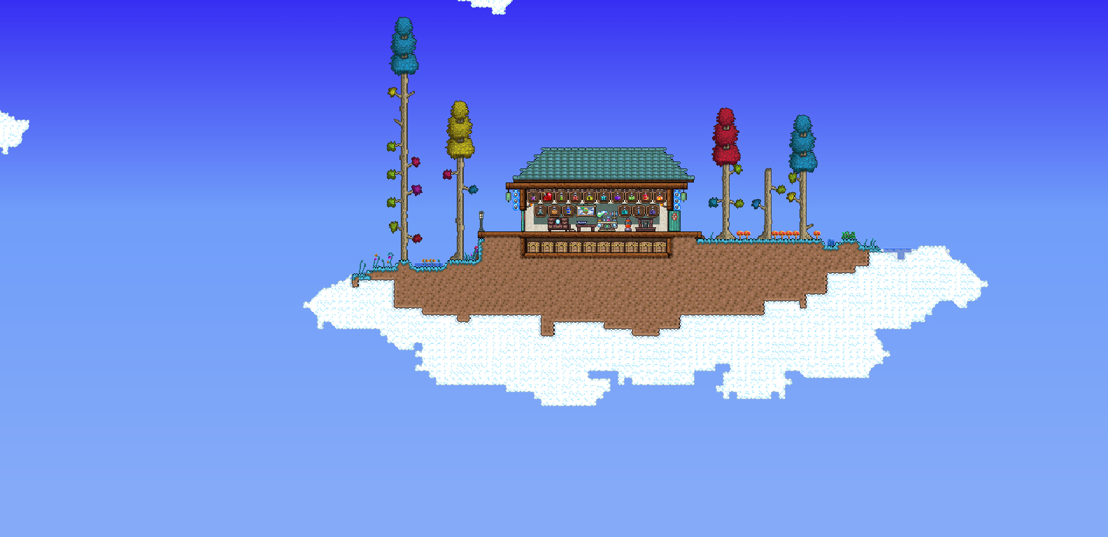 A potion shop on a floating island?