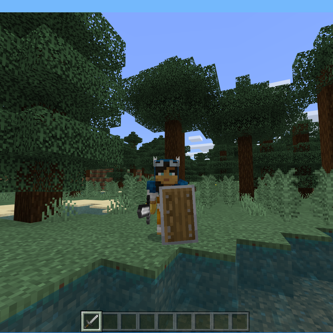 Lower Shield Minecraft Bedrock Addons