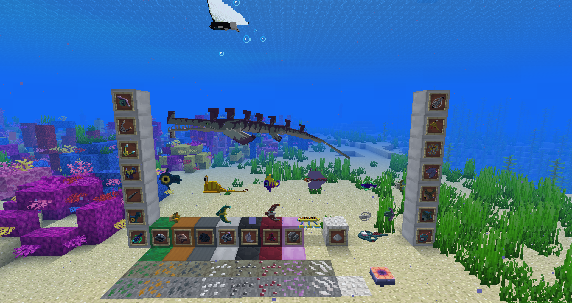 All of the content so far in the 1.13.2 port