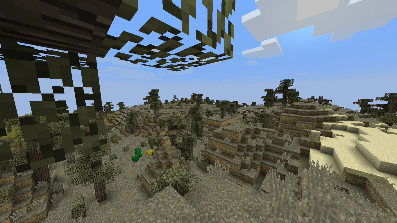 New biomes: Brushlands