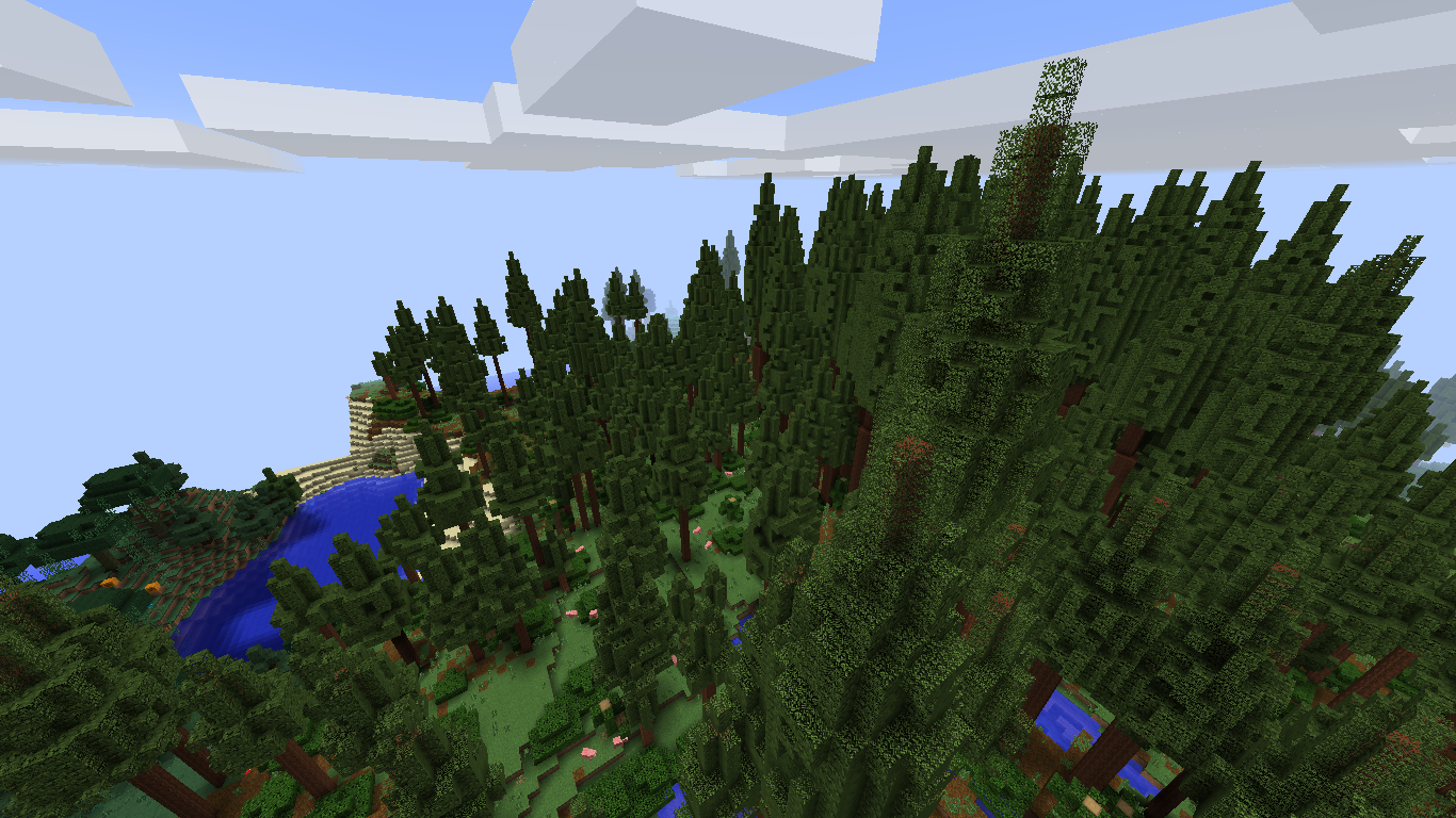 New biomes: Redwood Forest