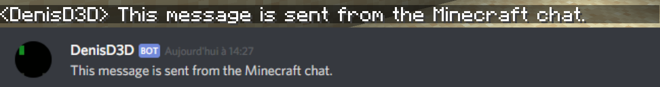 From Minecraft Chat