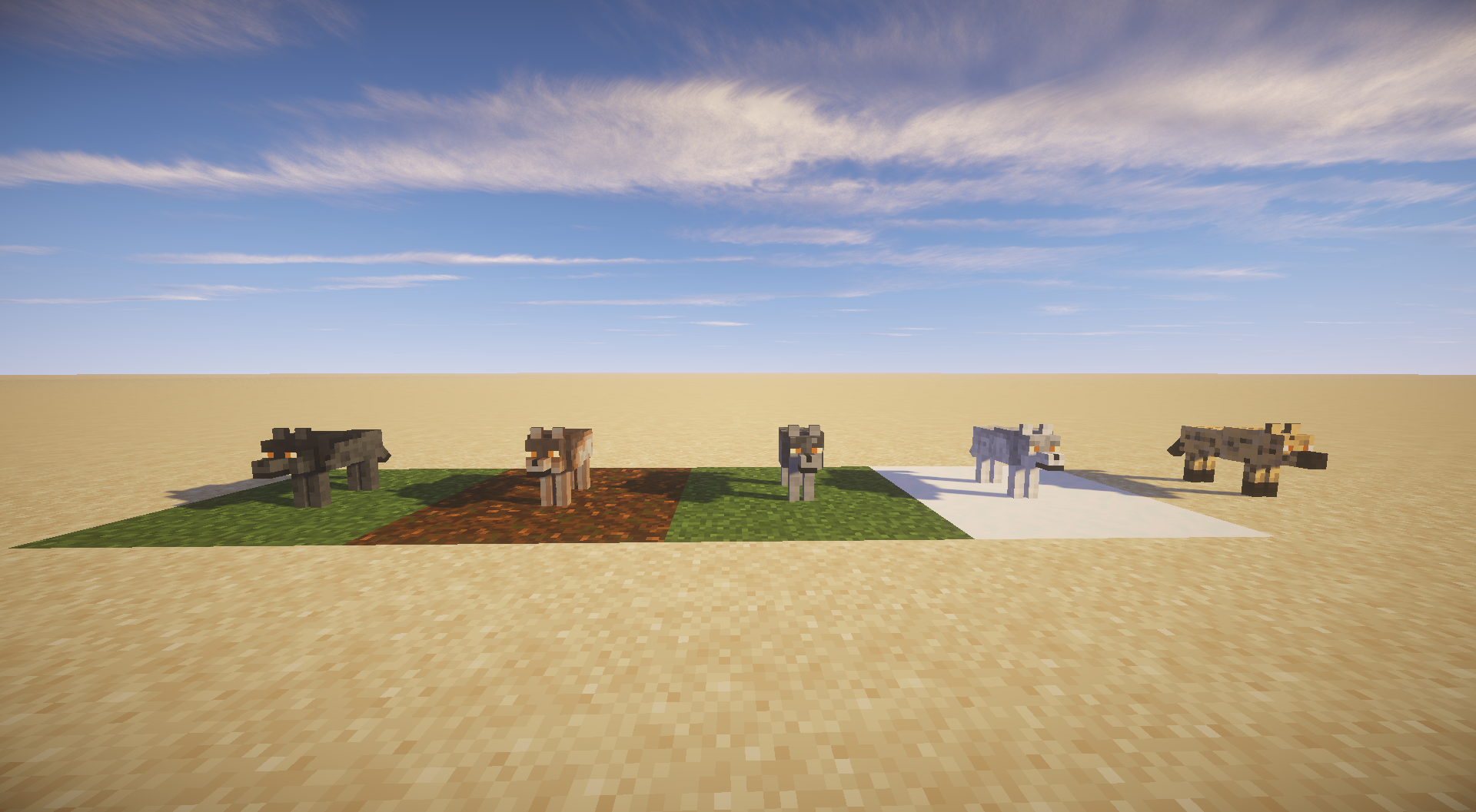 Biome Specific Wolves