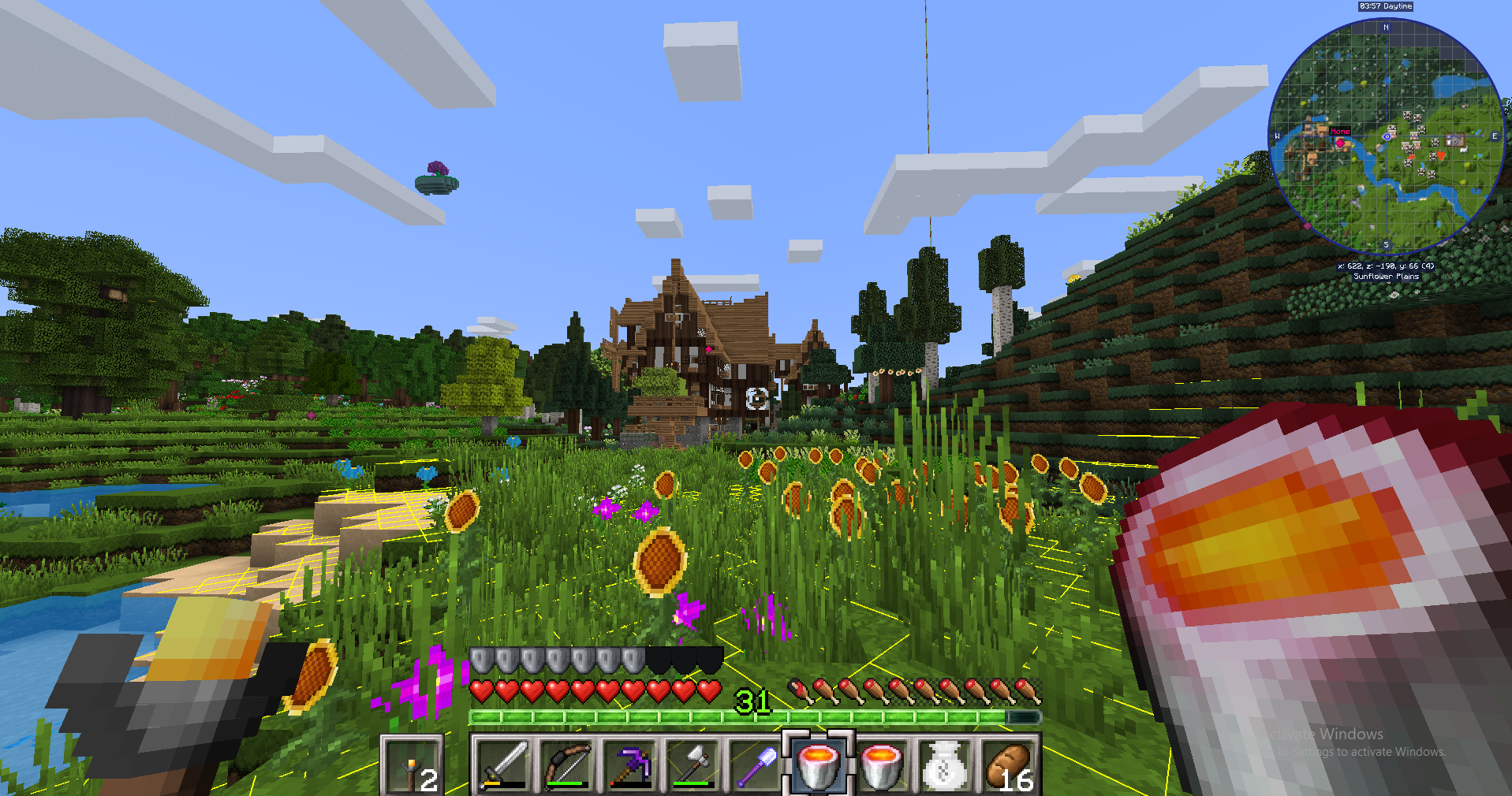 taking over a village, this one had werewolves in it! CRAZINESS!