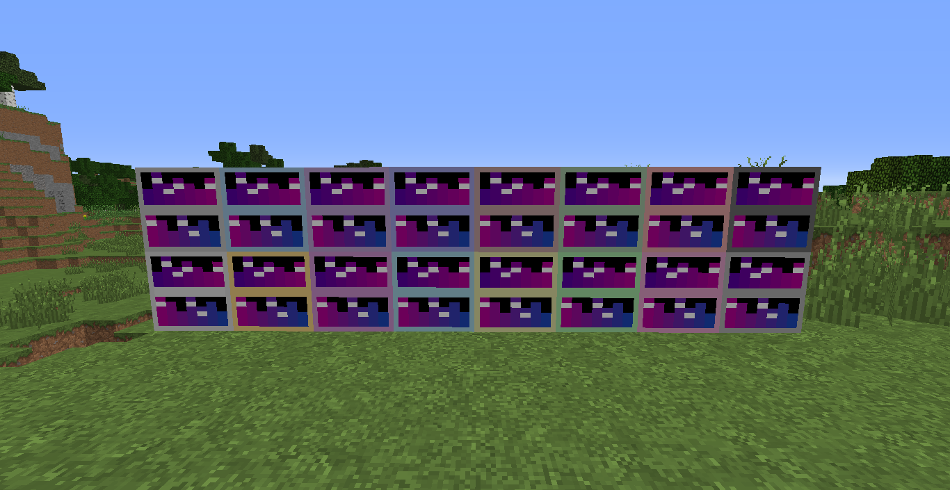 All 16 Dyed Bookshelves