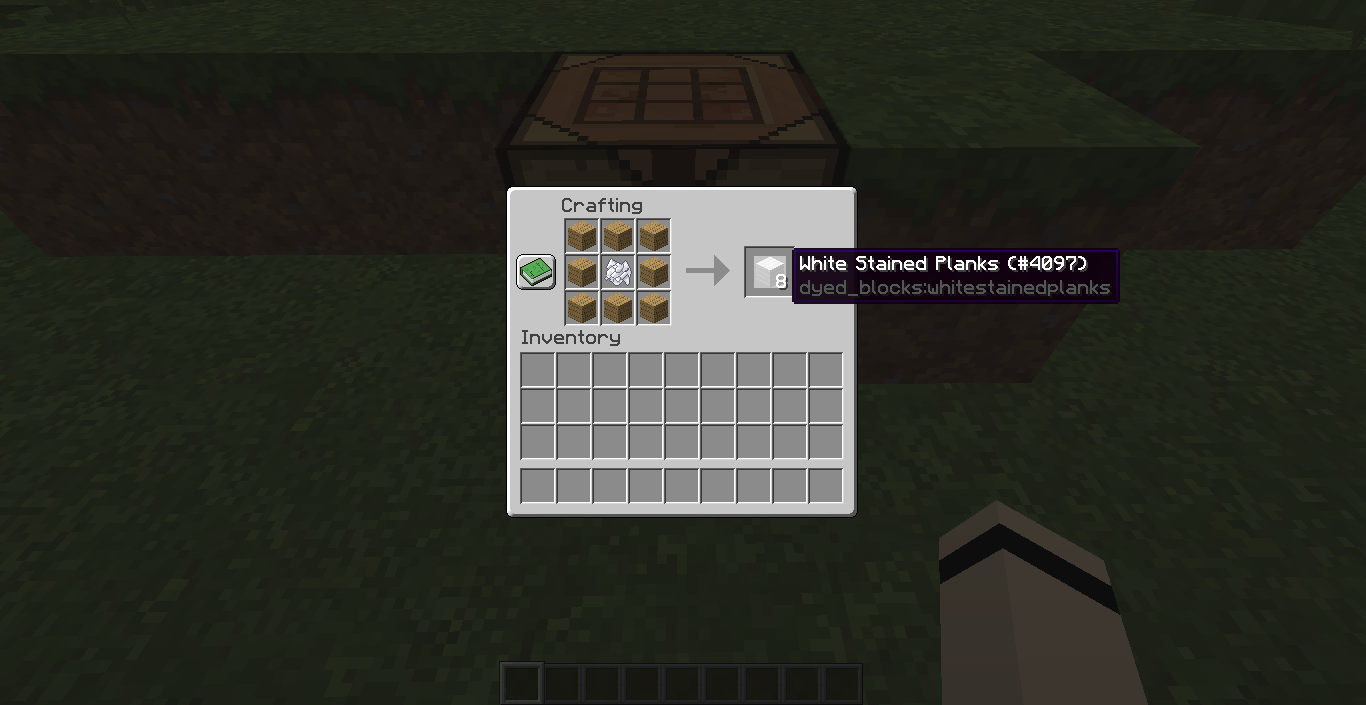 Stained Planks Recipe