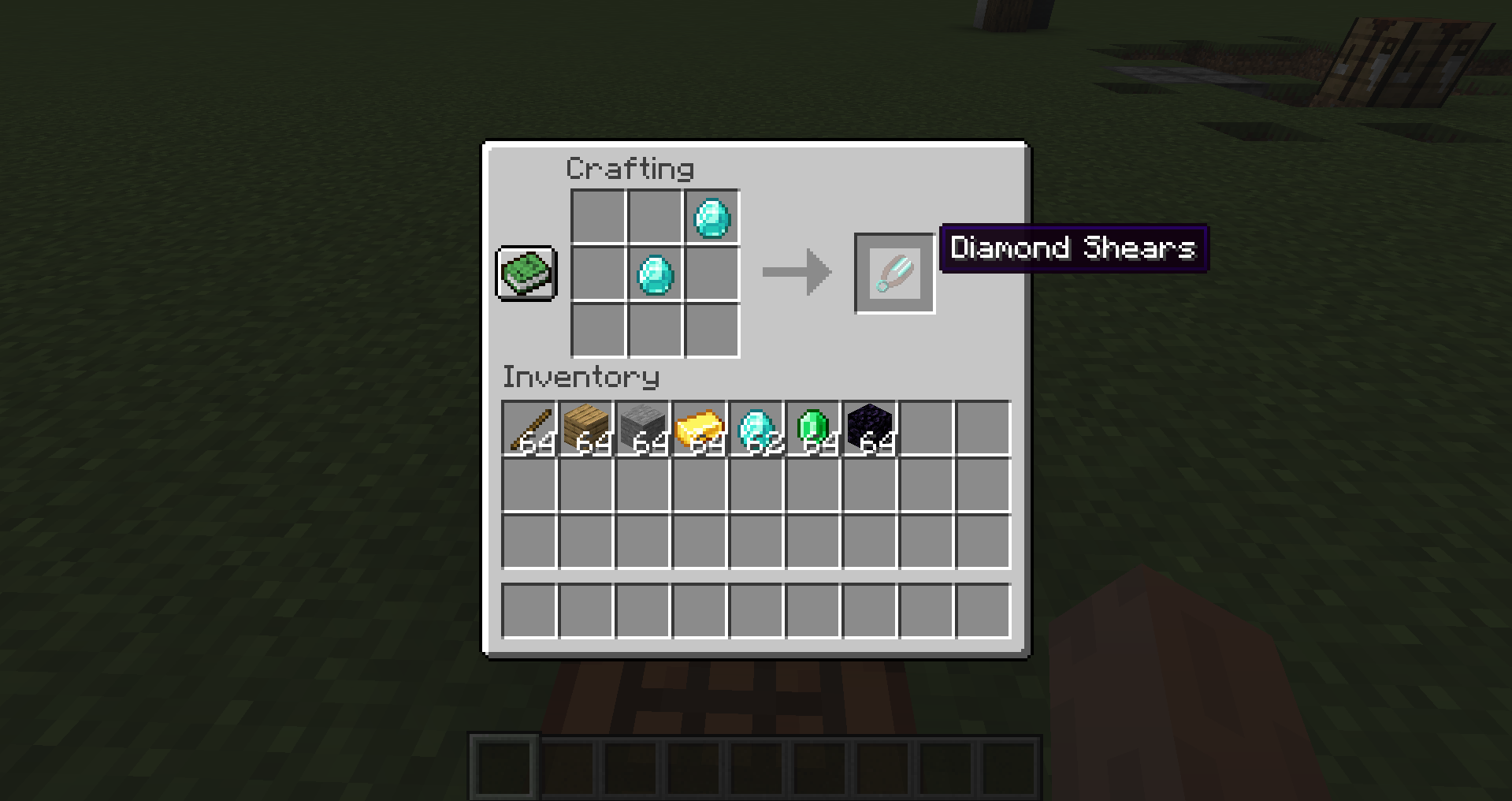 Diamond Shears crafting recipe