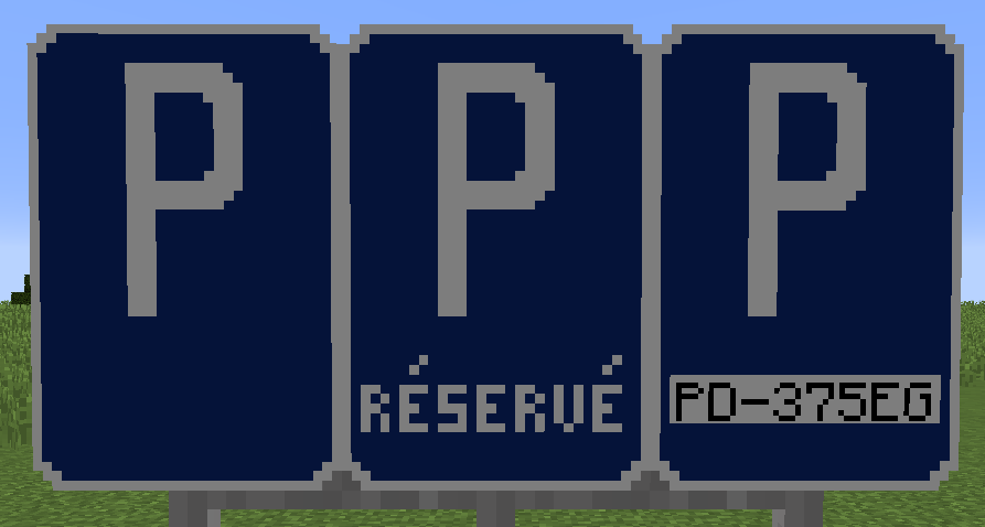 [TESP 1.0.1] Parking Signs