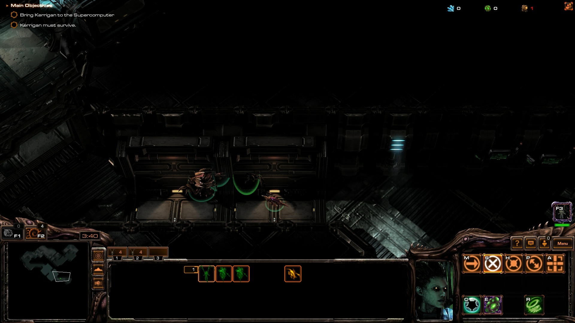 starcraft mass recall unable to open map