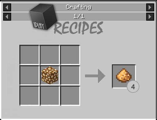 Glowstone Recipe