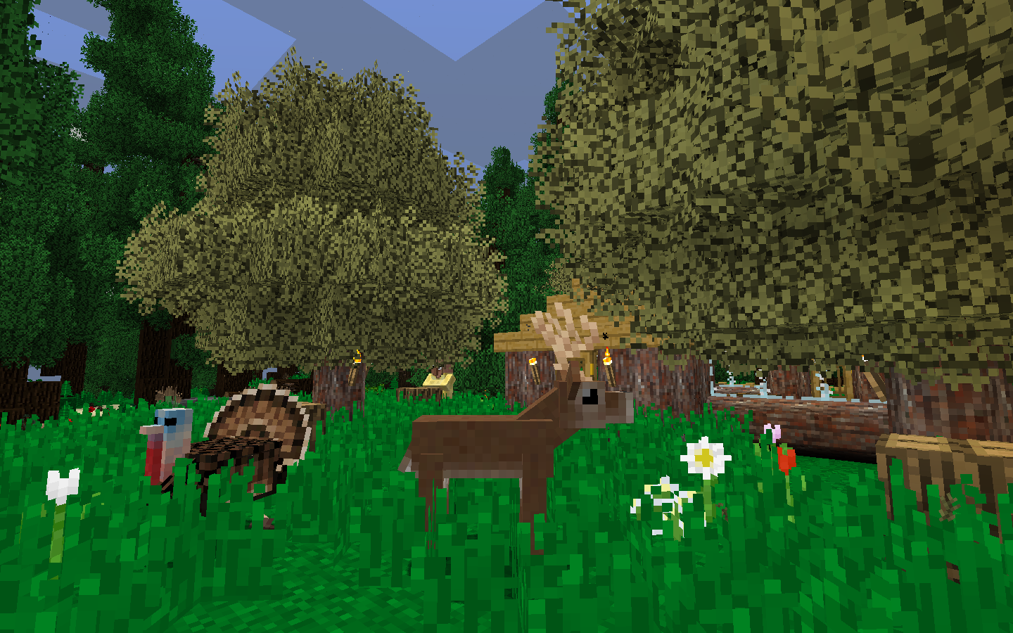 A naturally existing hut with an apiarist ready to help you figure out bees!