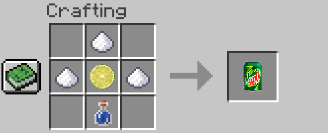 Mountain Dew Crafting Recipe