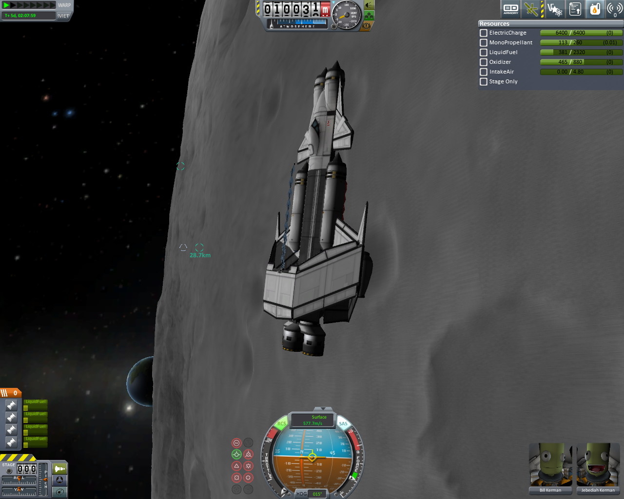 Orbiting Mun