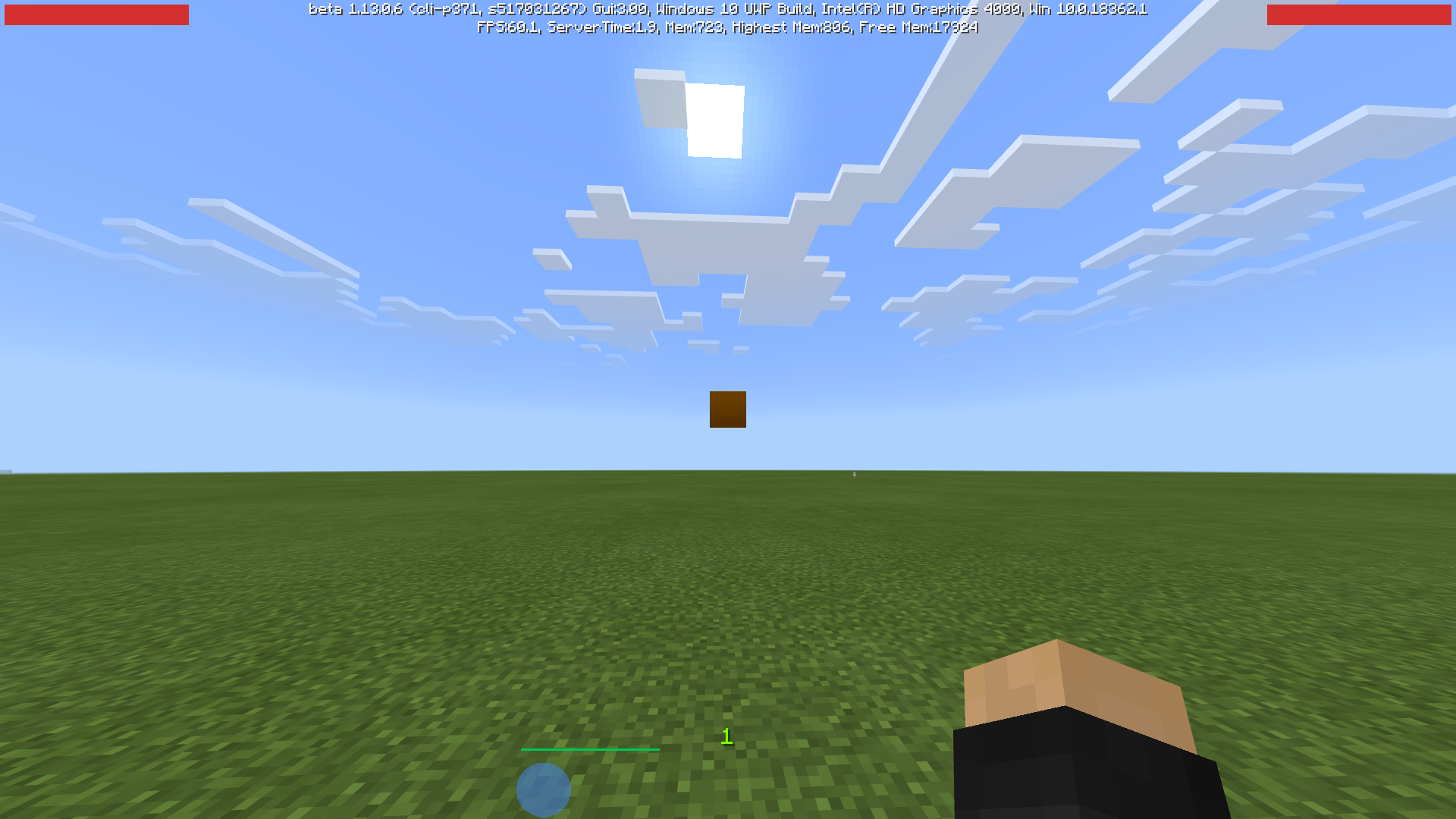 hud screen minecraft bedrock