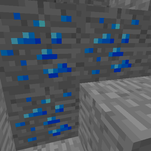Diamantite Ore in a mine