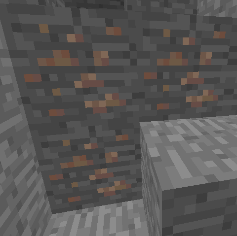 Ironite Ore in a mine