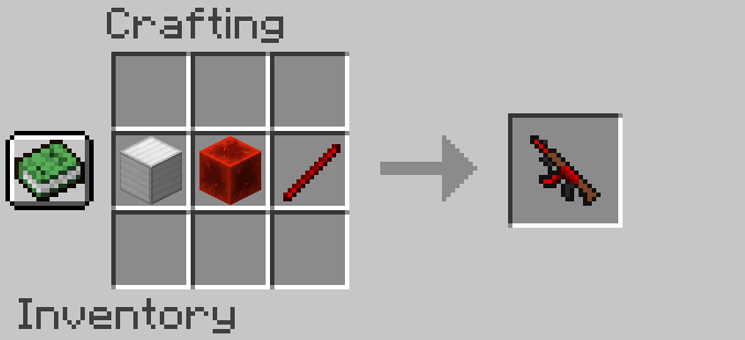 Redstone Assault Rifle Recipe