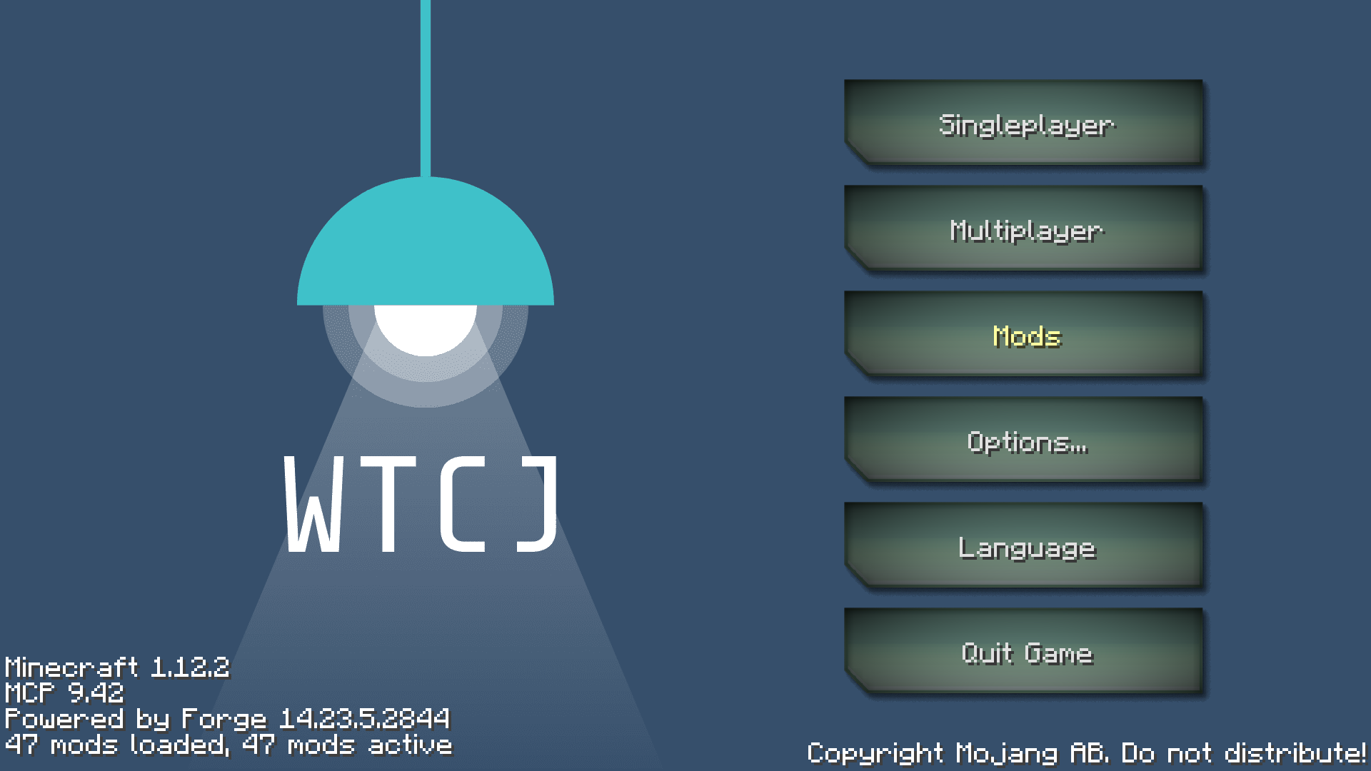 First look of the main menu, changes may come in the future.