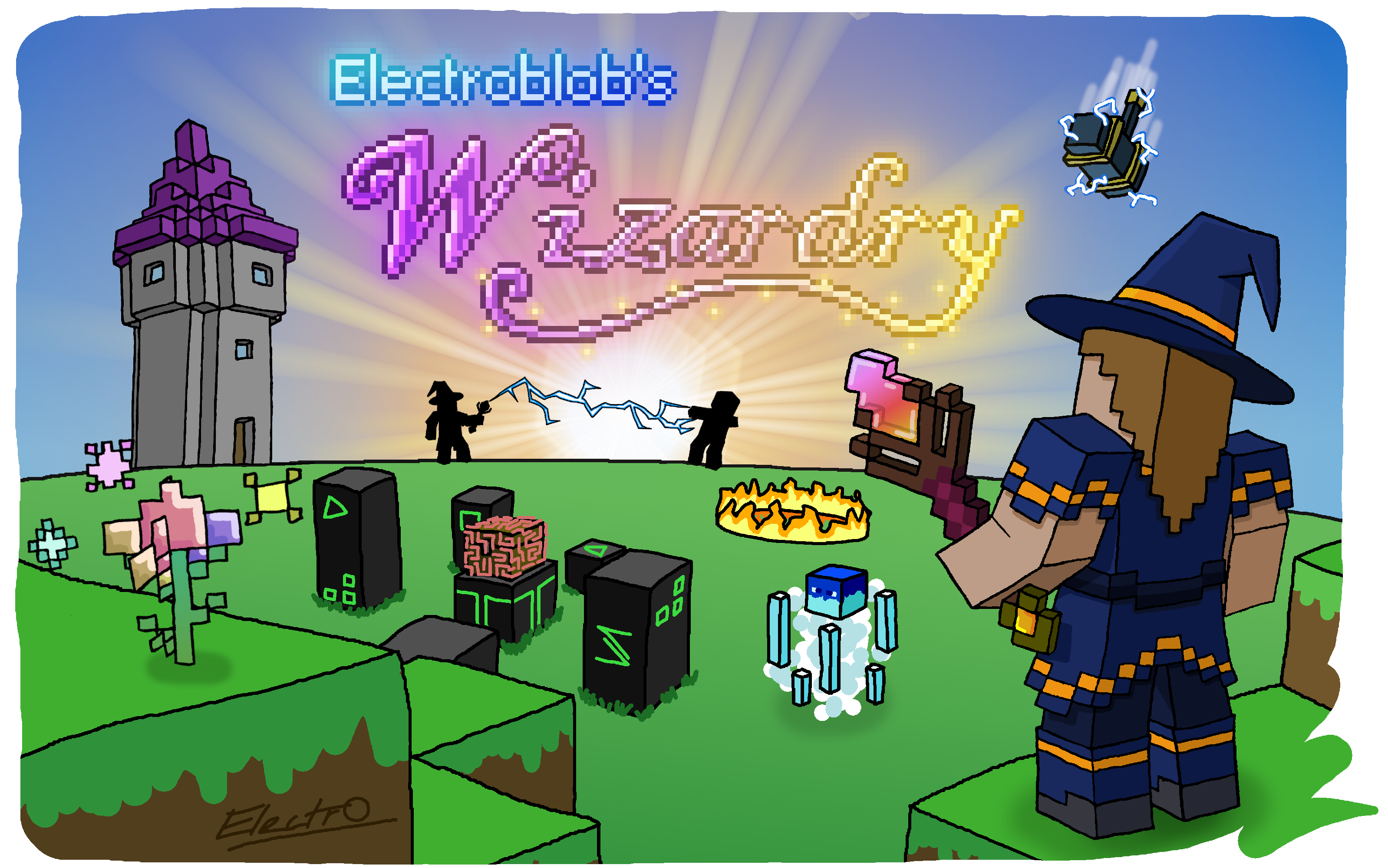 Electroblob S Wizardry Mods Minecraft Curseforge - wizardry ii roblox wiki