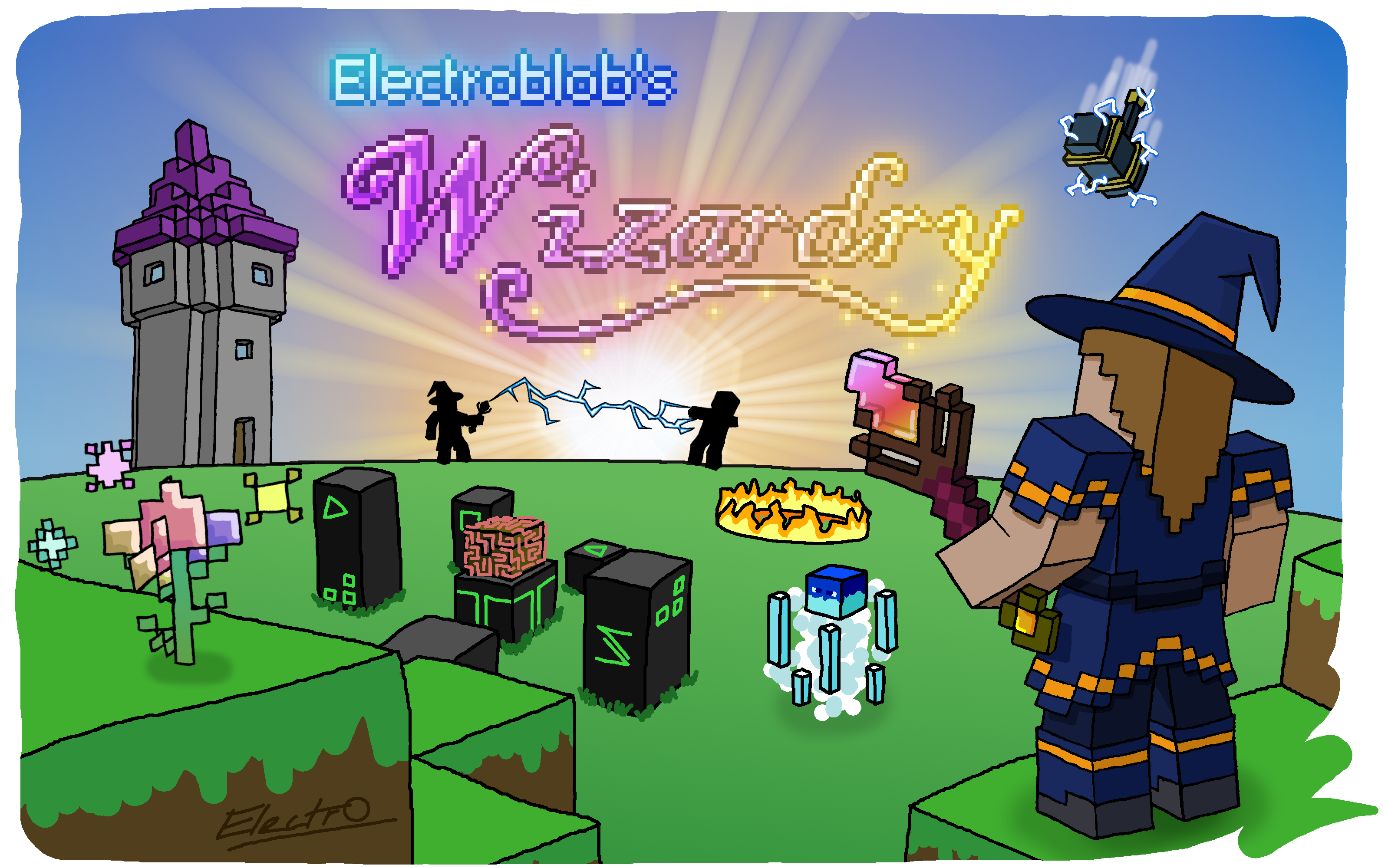 Моды эдисона 1.16 5. Electroblobs Wizardry 1 12 2. Мод Electroblob's Wizardry. Магия Electroblobs Wizardry. Майнкрафт мод Wizardry.