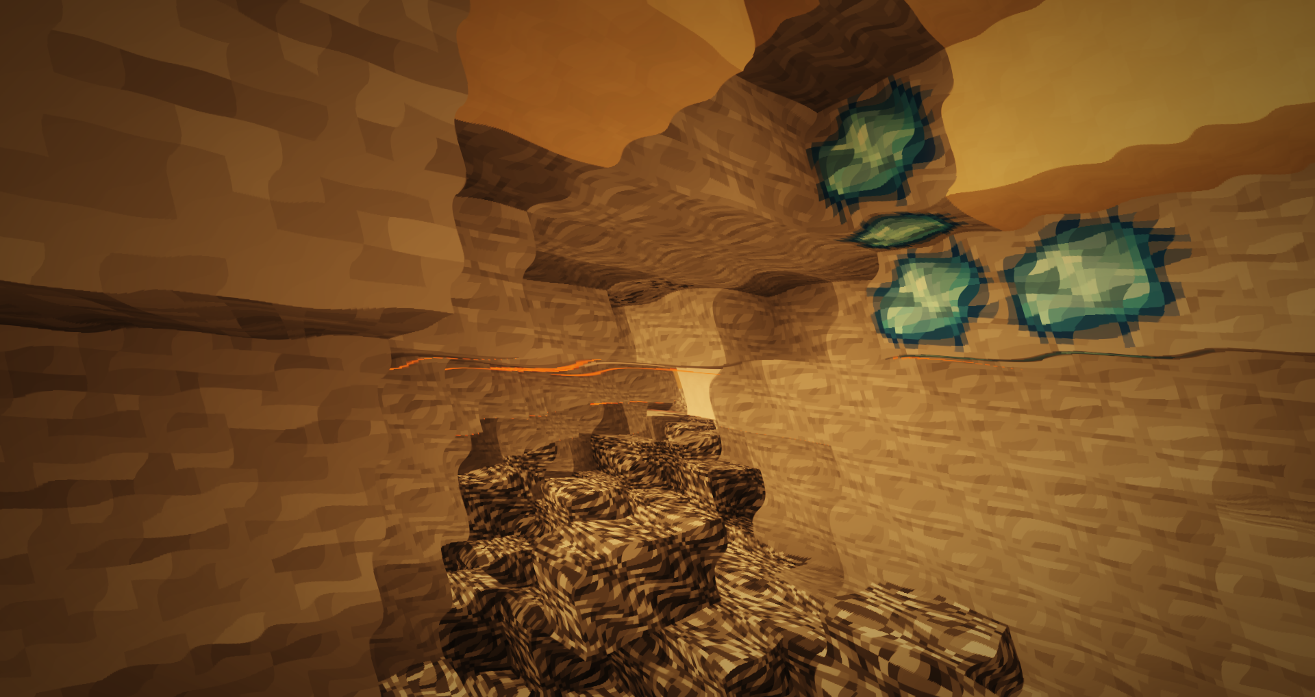 Geode Ore Under Lava