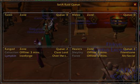 Raid Queue